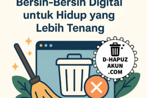 Hapus Akun Lama: Bersih-Bersih Digital untuk Hidup yang Lebih Tenang