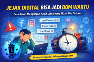 Jejak Digital Bisa Jadi Bom Waktu: Ini Cara Aman Menghapus Akun Lama yang Tidak Bisa Diakses